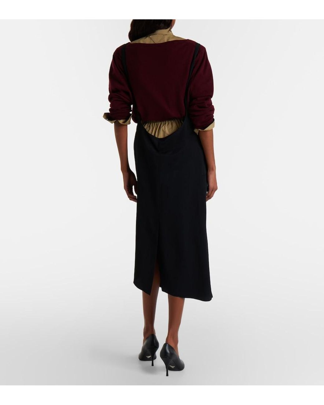 Prada Natural Cotton Poplin Shorts