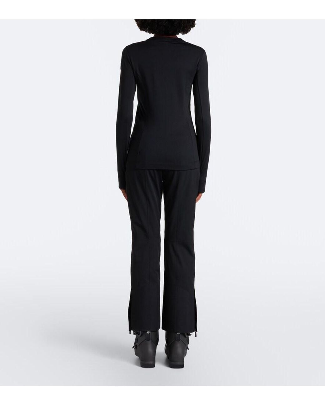 Moncler Black Polartec Ski Top