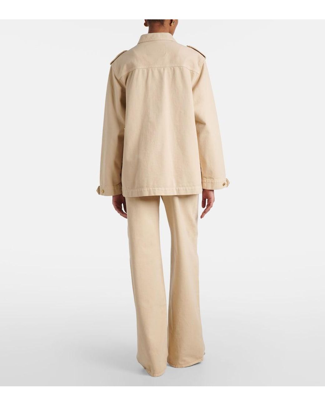 Blazé Milano Natural Sahariana Denim Jacket