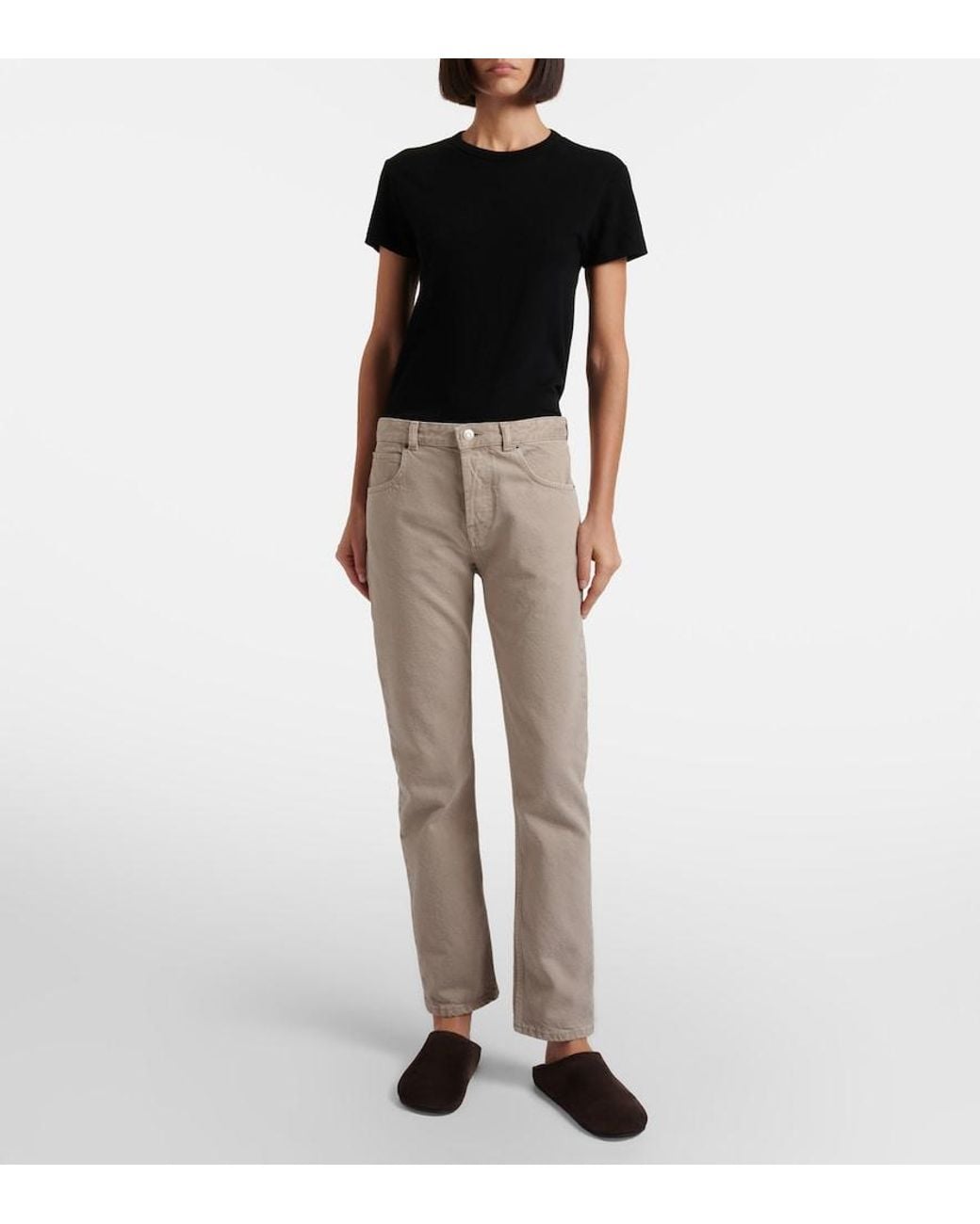The Row Natural Riaco Slim-Fit Jeans