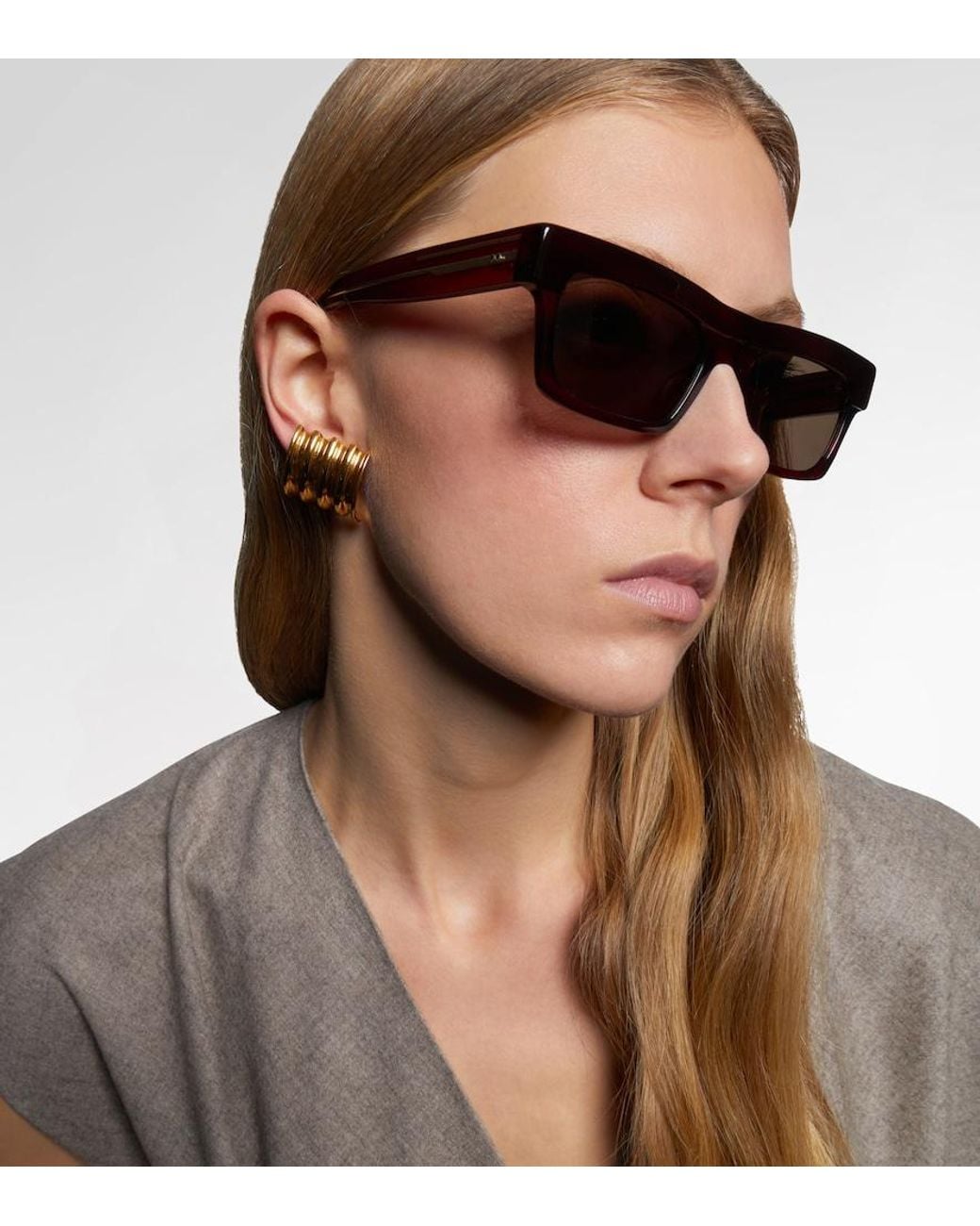 Khaite Brown X Oliver Peoples 1985C Sunglasses