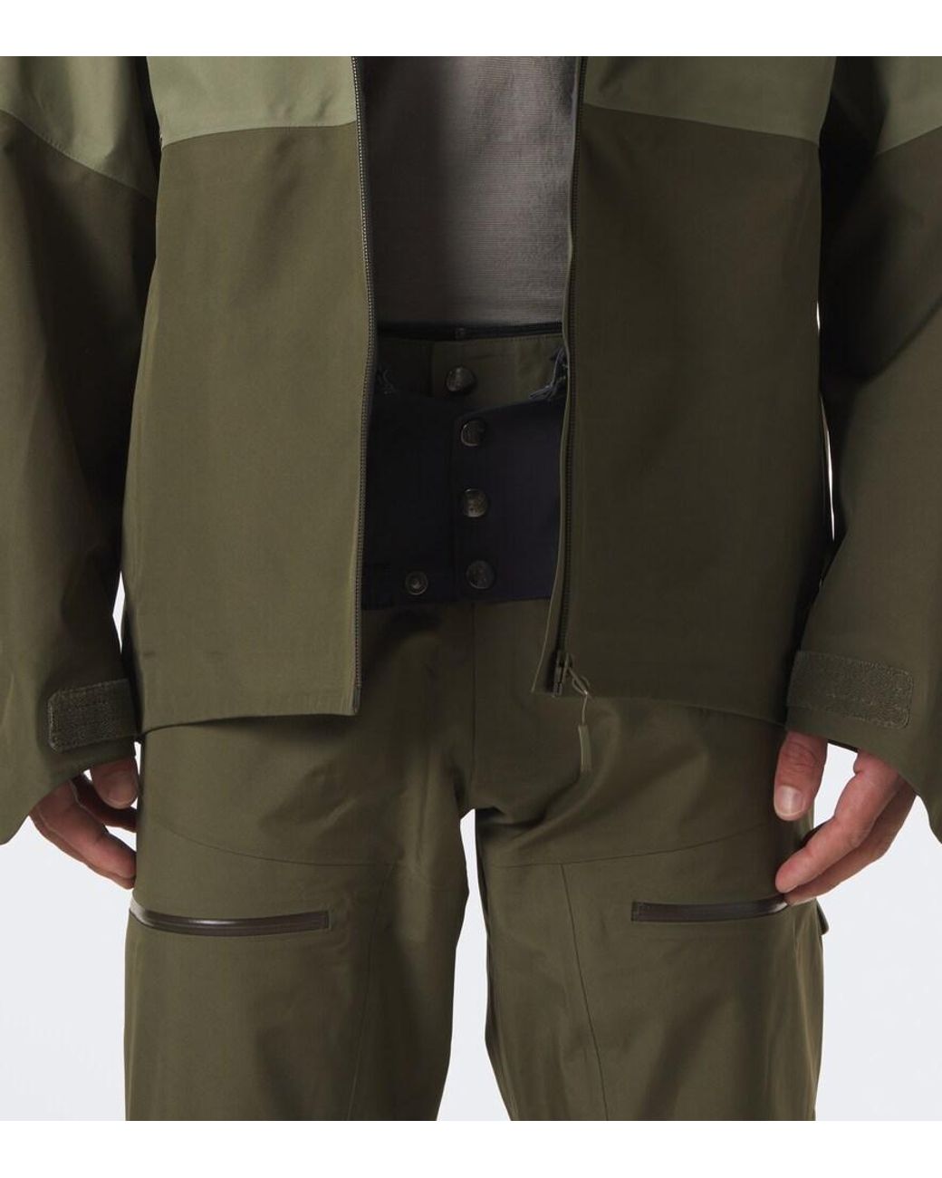 Norrona Green Lofoten Gore-Tex Ski Jacket for men