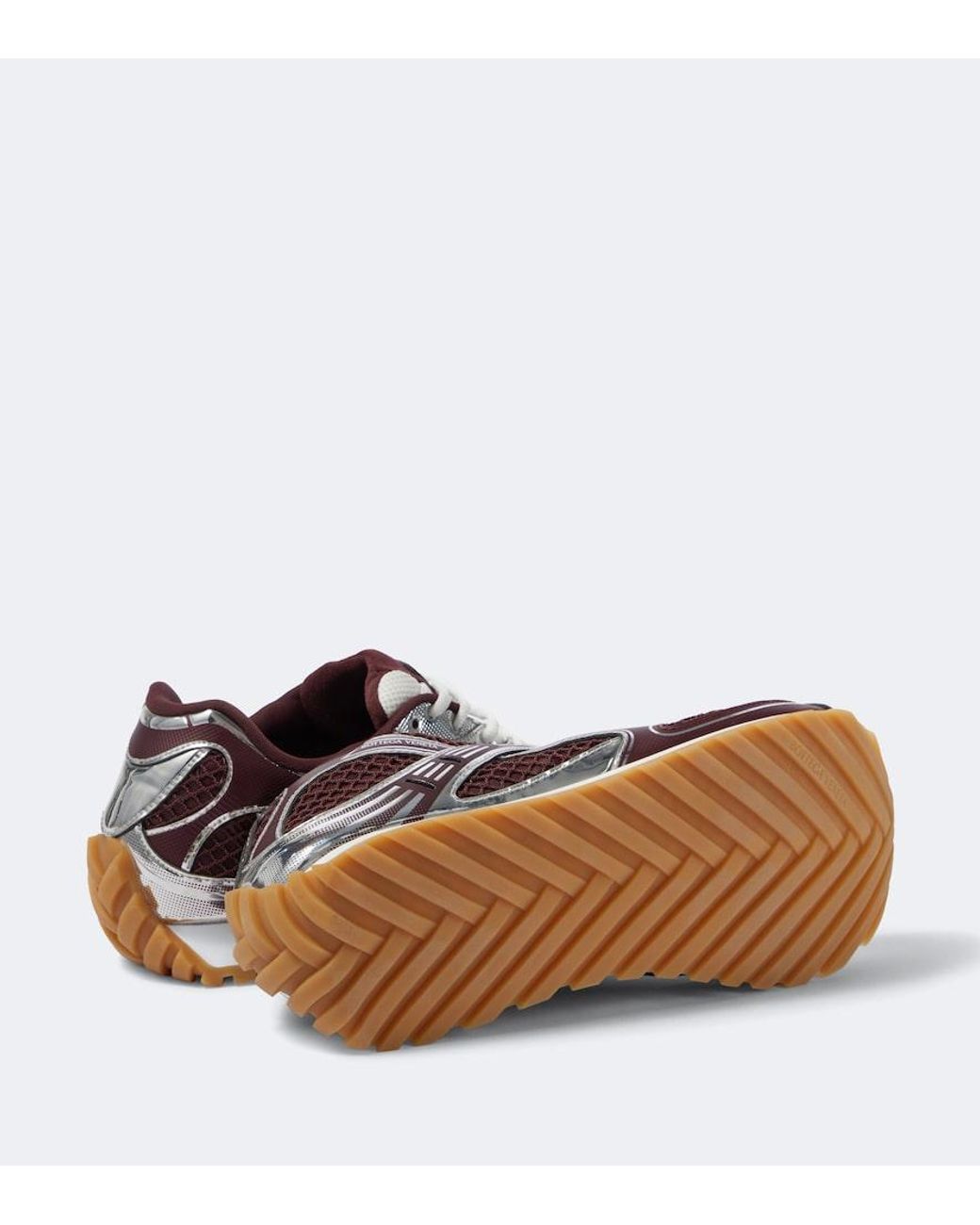 Bottega Veneta Multicolor Apos;S Orbit Technical Fishnet Sneakers for men