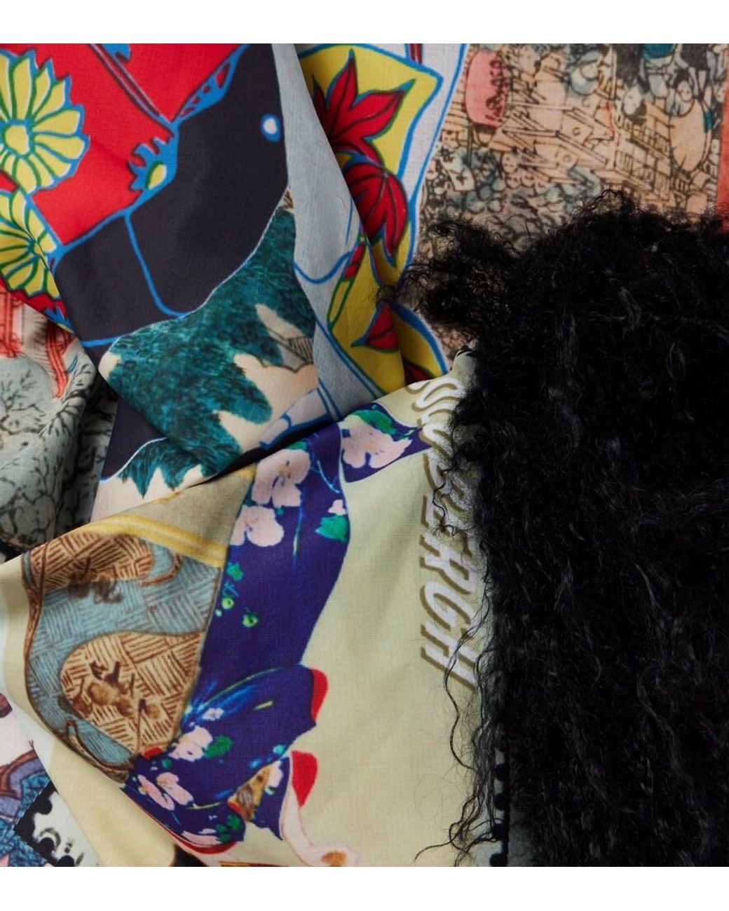 Goldbergh Black Yamara Scarf