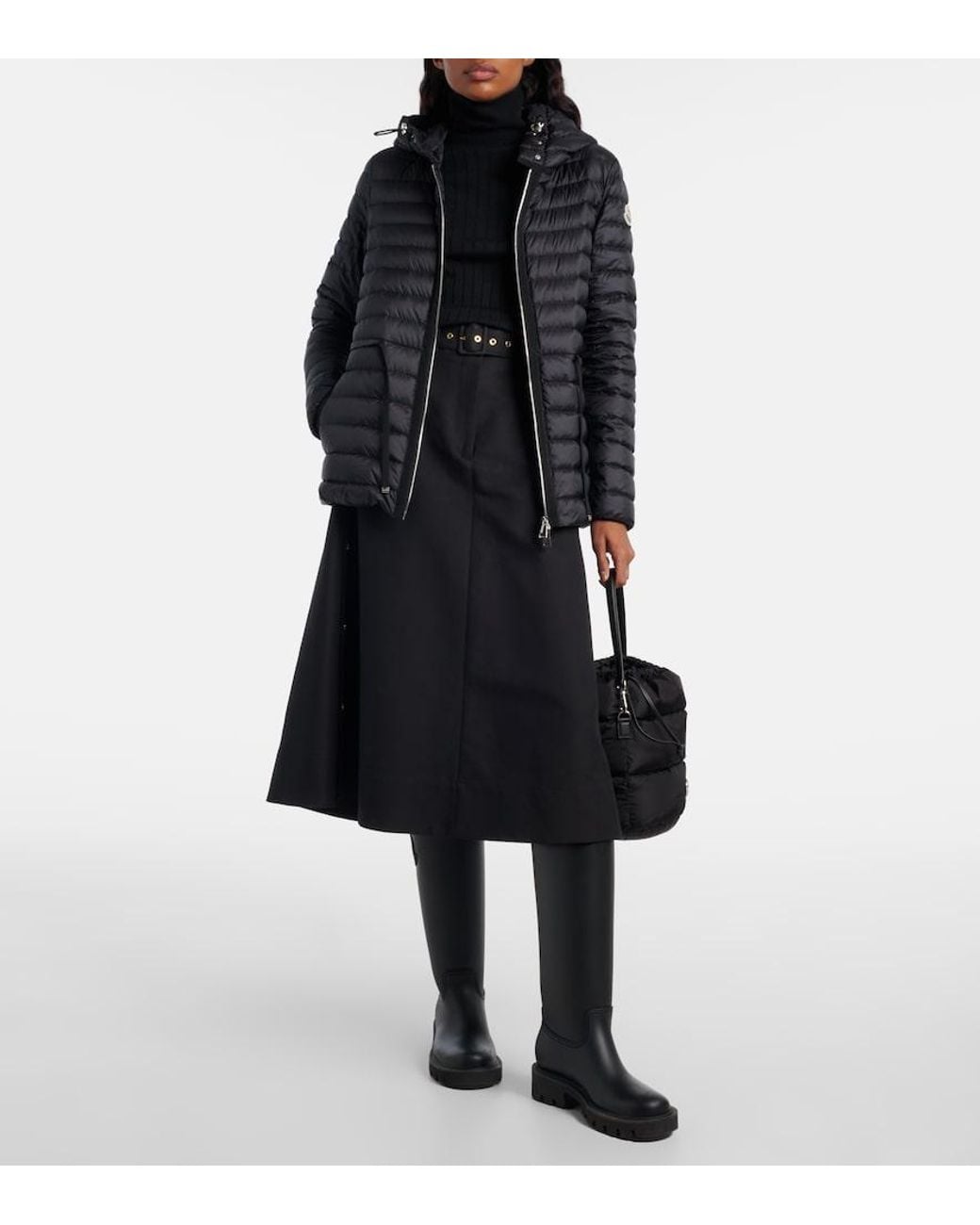 Moncler Black Raie Down Jacket