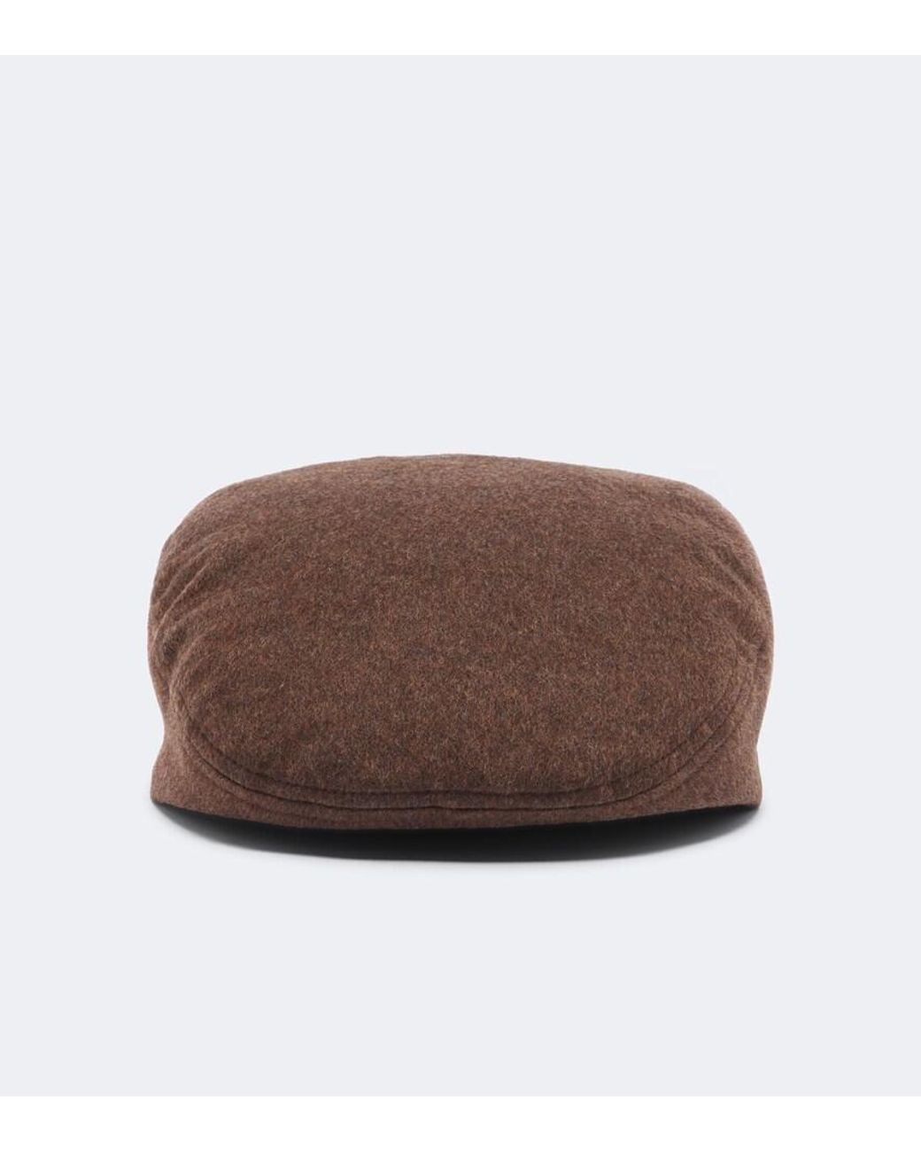 Jacquemus Brown Valerie Virgin Wool Flat Cap
