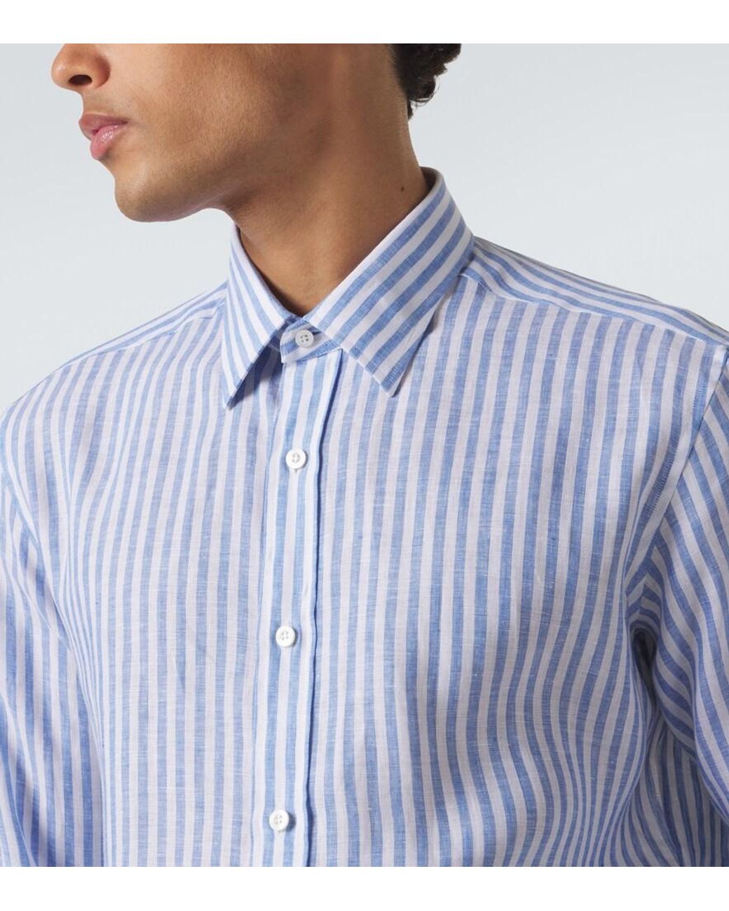 Camicia di Charvet in Blue da Uomo
