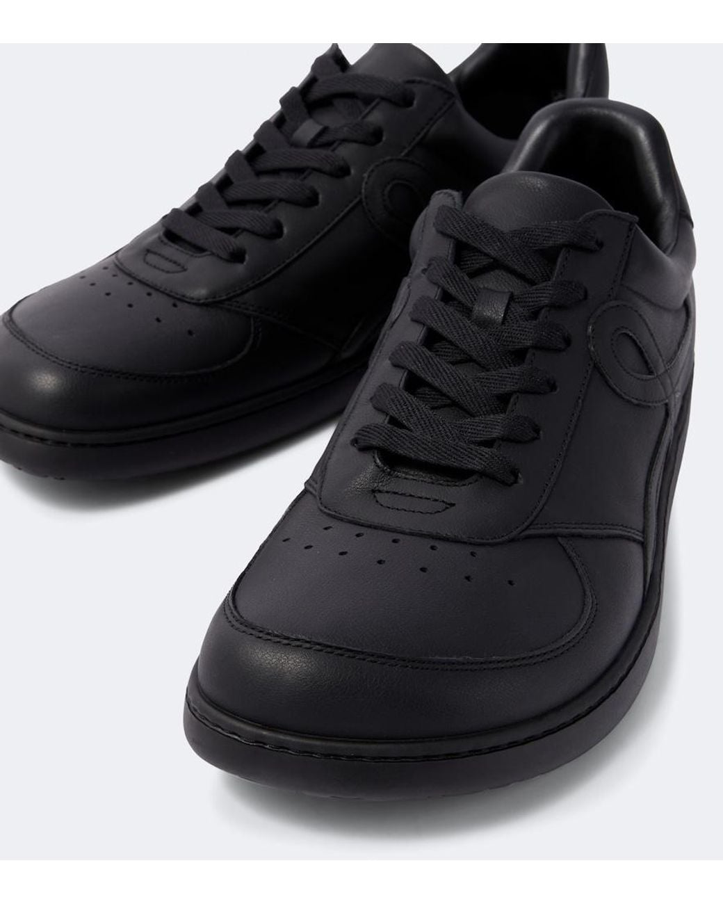 Loewe Black Jambo Leather Sneakers for men