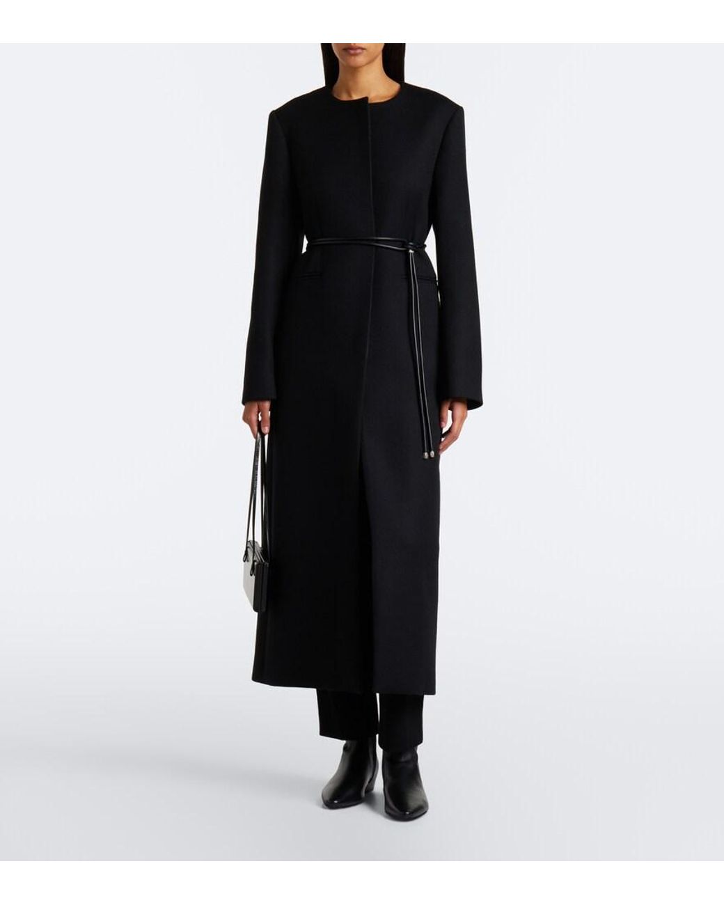 Veronica Beard Black Glinda Leather Ankle Noots