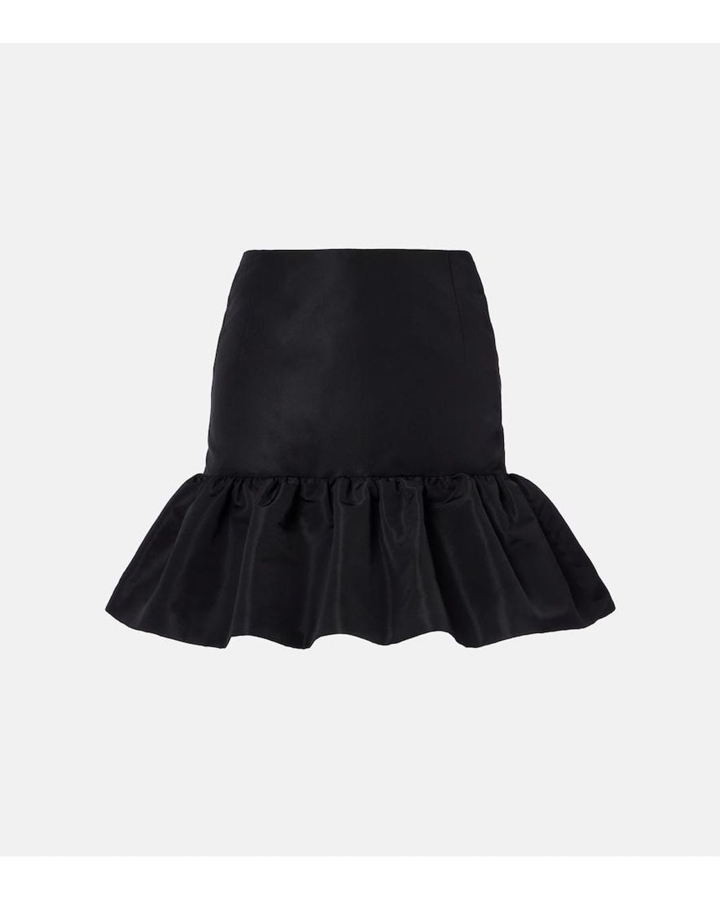 Nina Ricci Black Flared Miniskirt