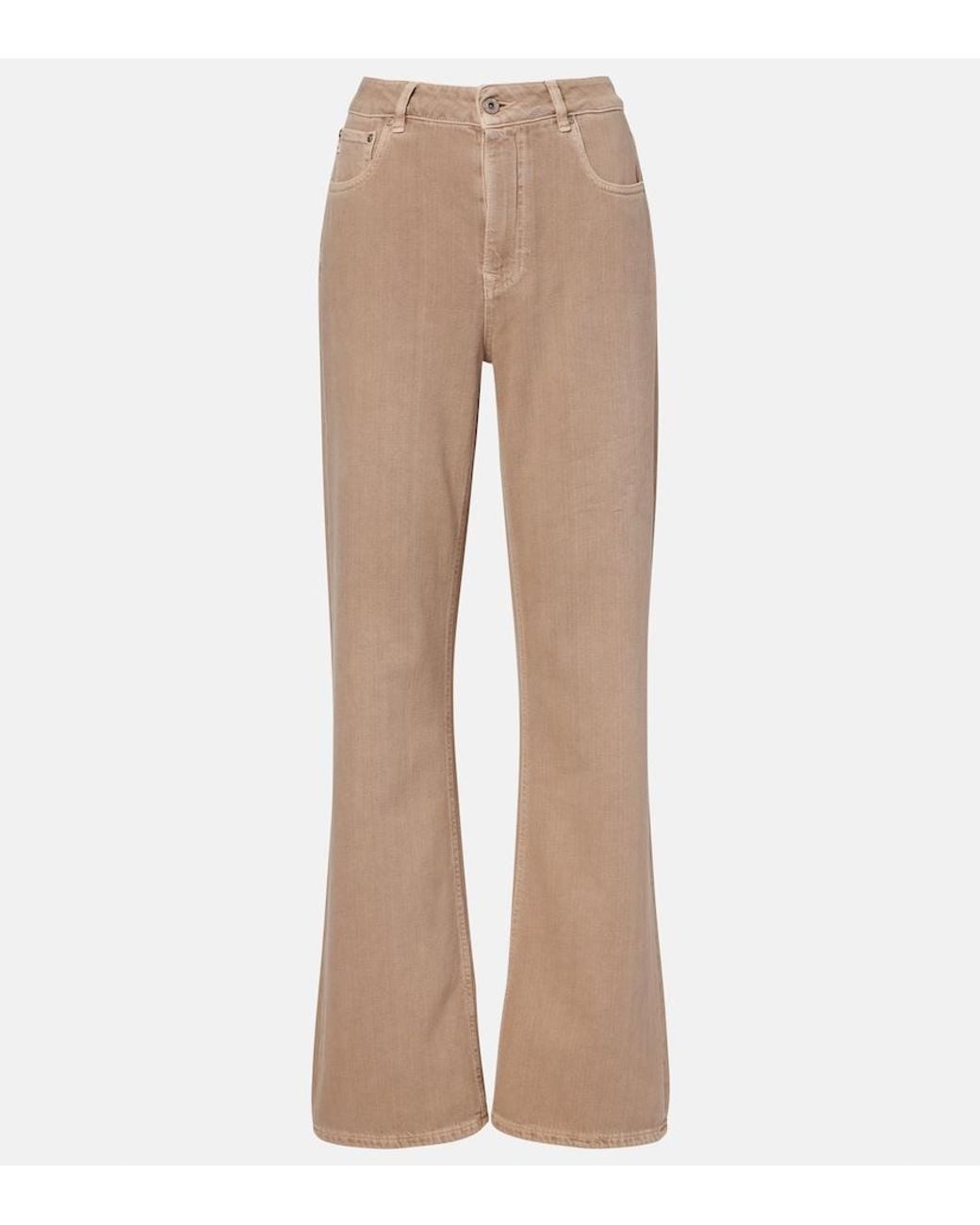 AG Jeans Natural Straight Jeans