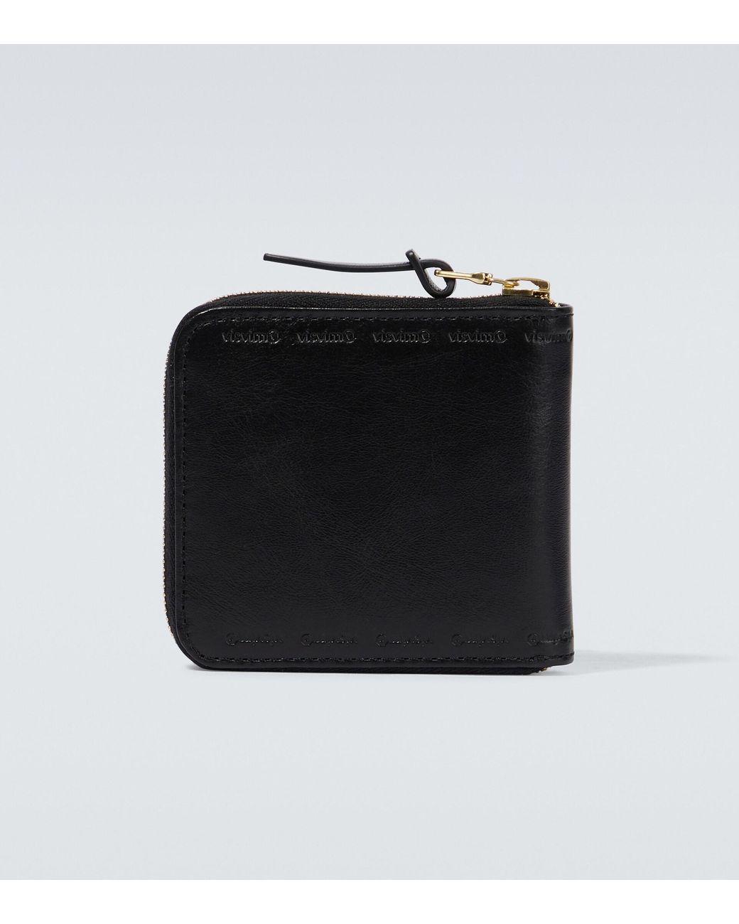 Visvim Leather Bifold Wallet in Black for Men | Lyst