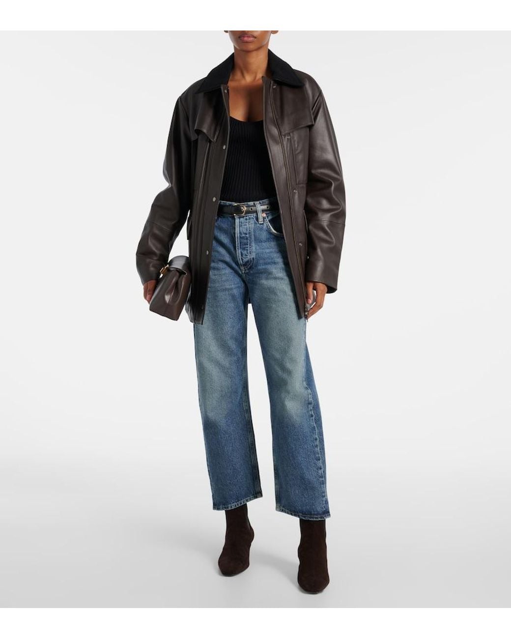 Citizens of Humanity Blue Dahlia Straight Jeans