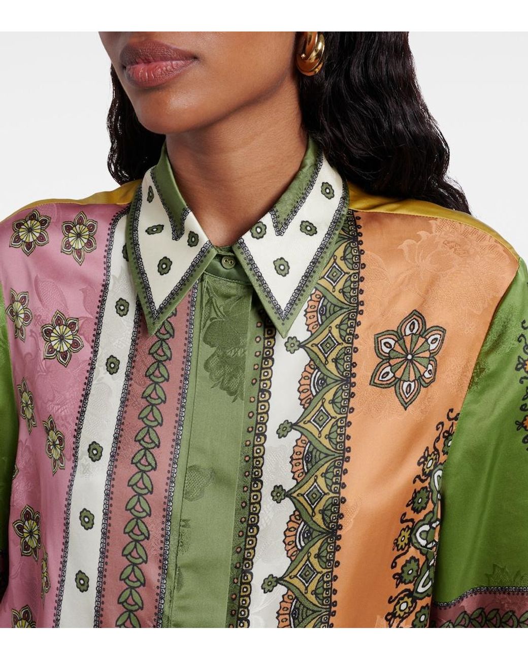 ALÉMAIS Multicolor Contina Jacquard Shirt