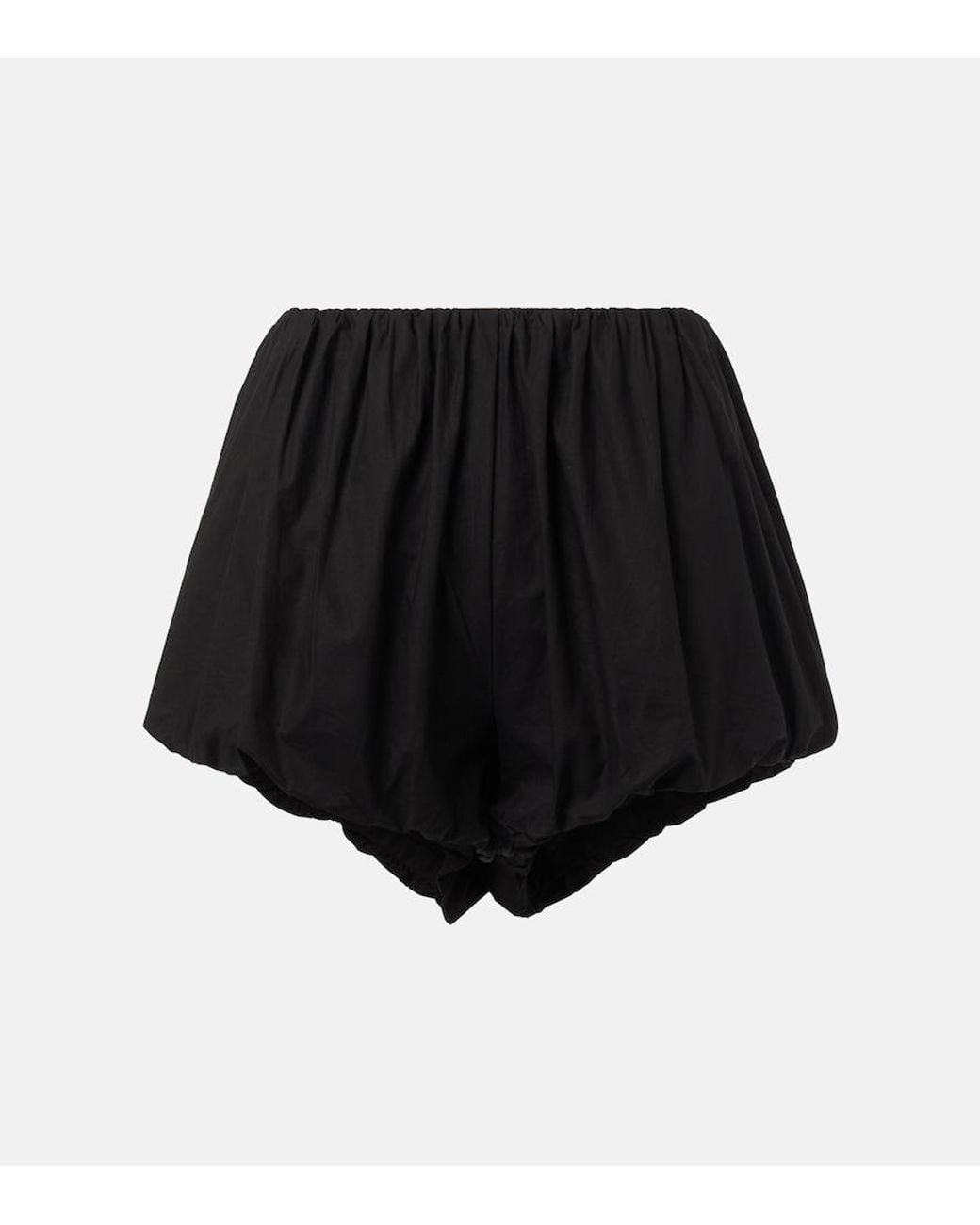 Posse Black Aurelia Cotton Shorts
