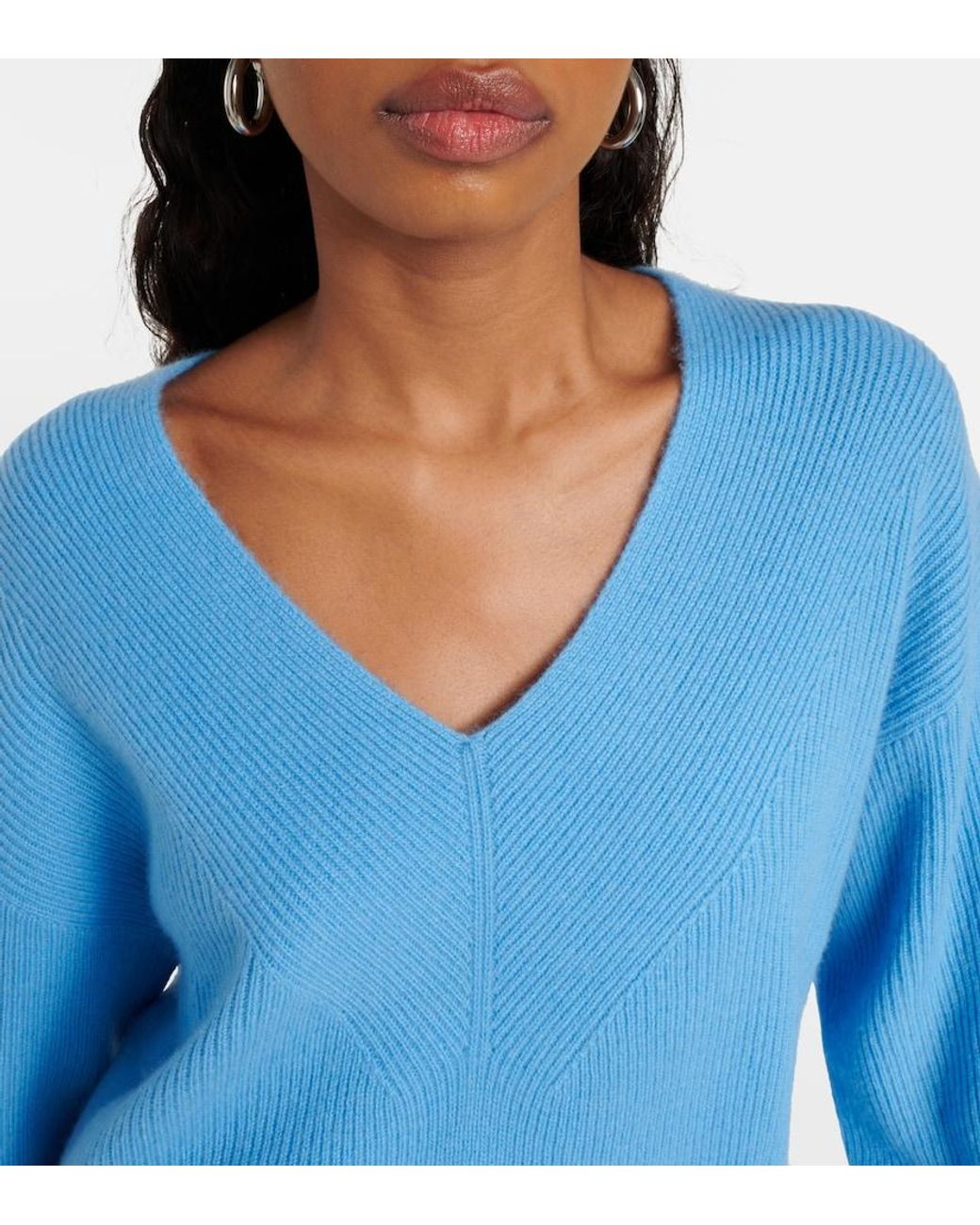 Joseph Blue Cashmere Sweater