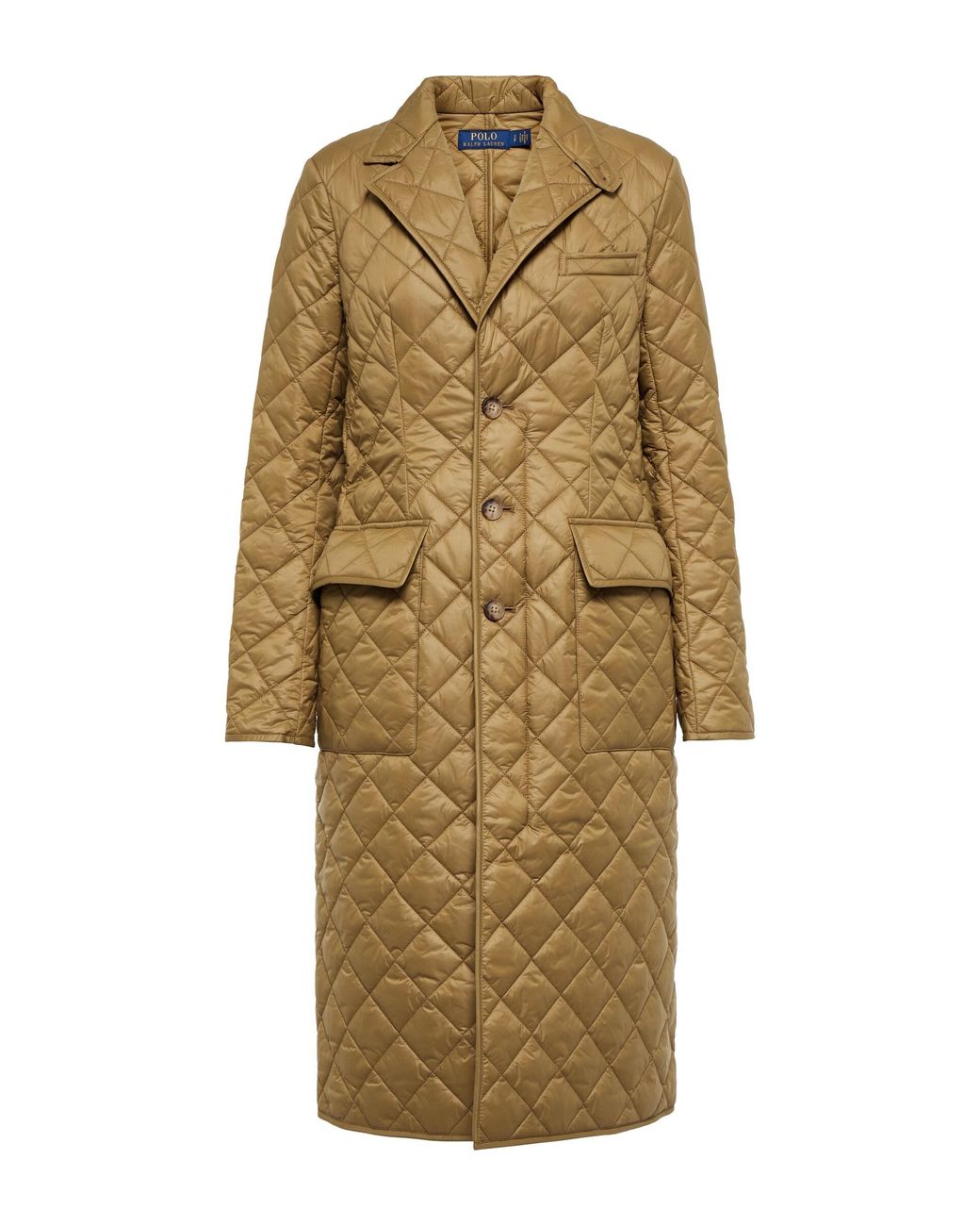 Polo Ralph Lauren Quilted Taffeta Coat Lyst
