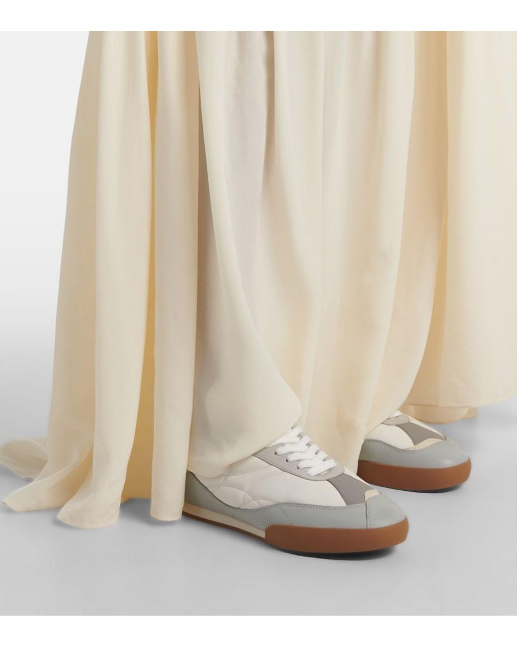 Sneakers Trekk Con Suede di Chloé in White