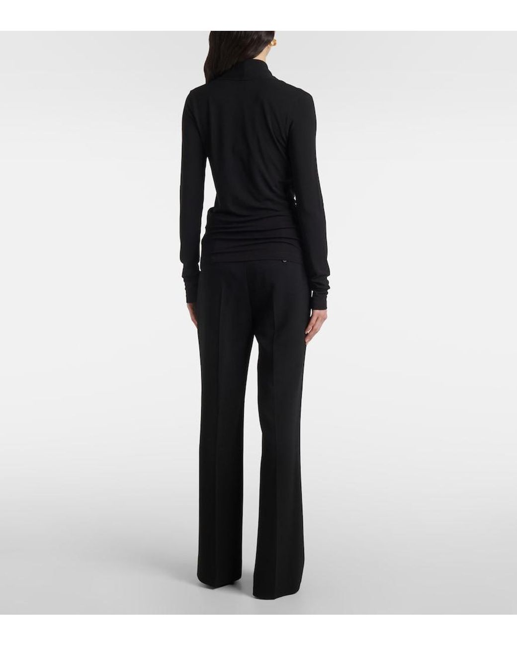 Top Totême en coloris Black
