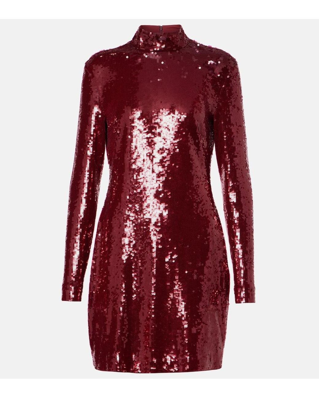 Robe Sylee A Sequins Veronica Beard en coloris Red