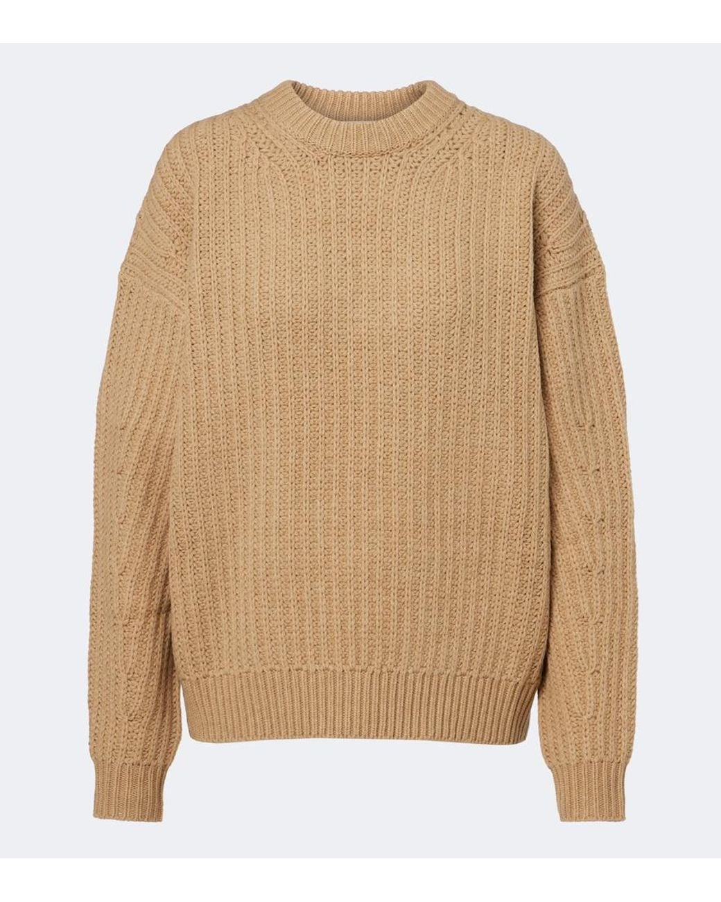 Isabel Marant Natural Lucrecia Wool Sweater