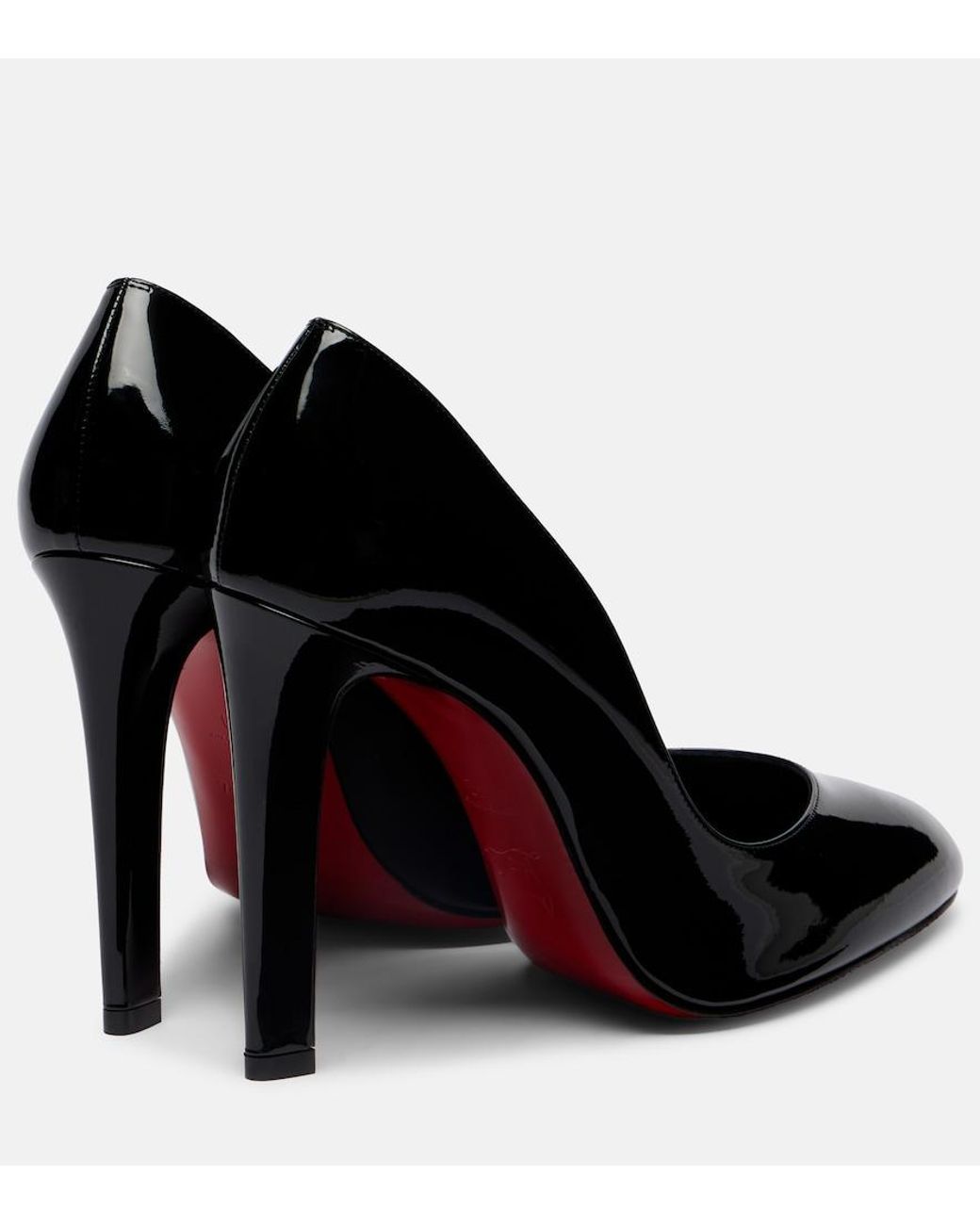 Christian Louboutin Black Fannylove Patent Leather Pumps