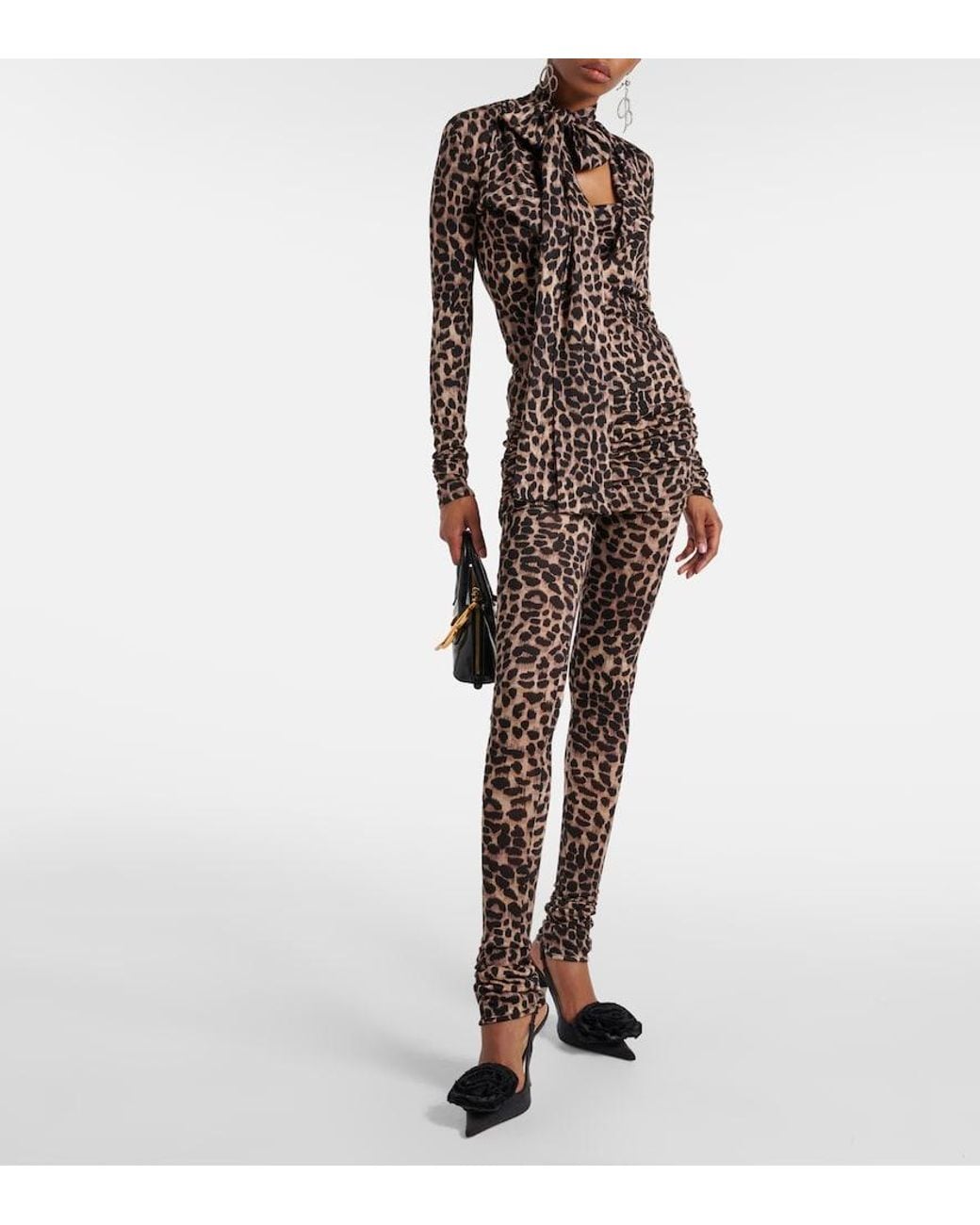 Blumarine Black Wool Top