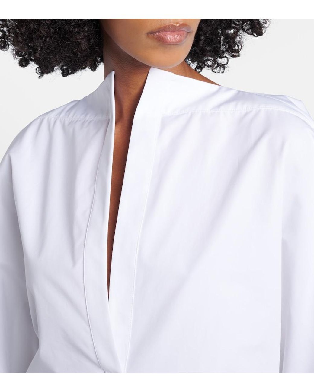Top Moisson En Coton Jacquemus en coloris White