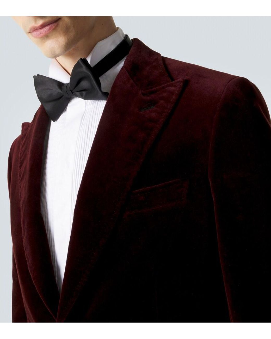 Brioni Purple Virgilio Cotton Blazer for men