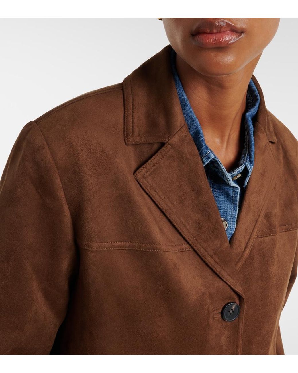 Velvet Brown Salie Blazer