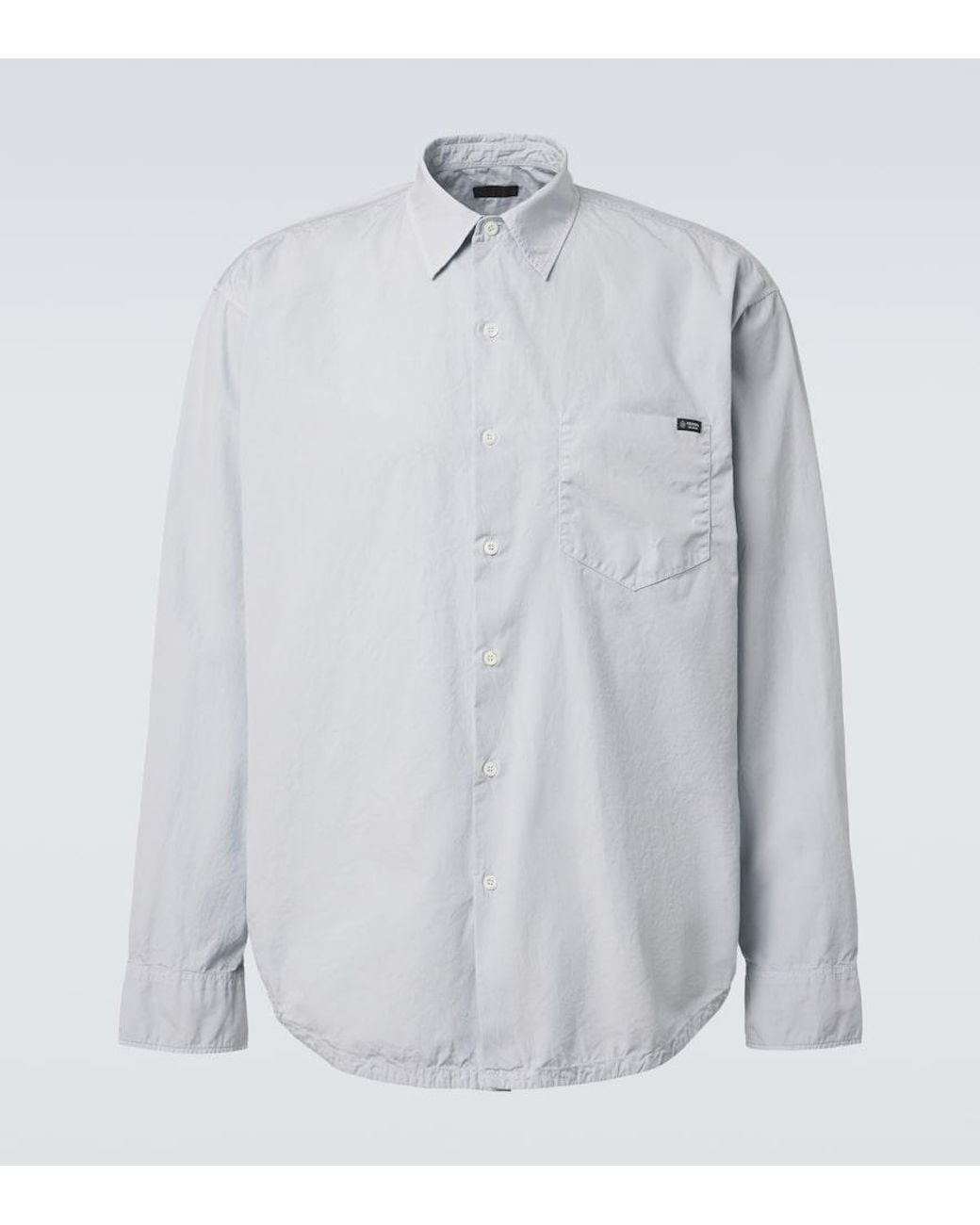 Prada White Cotton Shirt for men