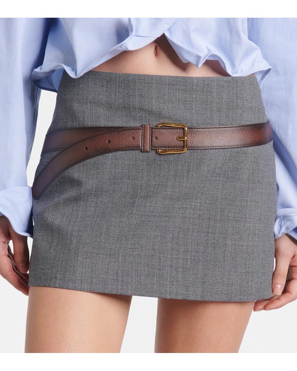 Prada Gray Skirts