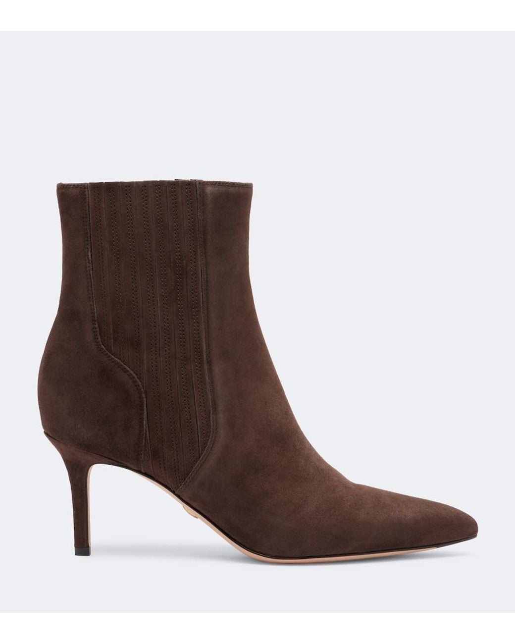 Veronica Beard Brown Lisa Suede Ankle Boots