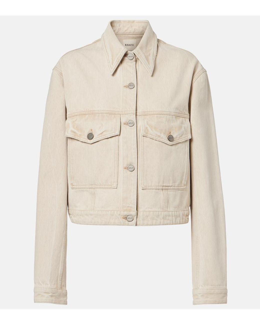 Khaite Natural Tomer Denim Jacket