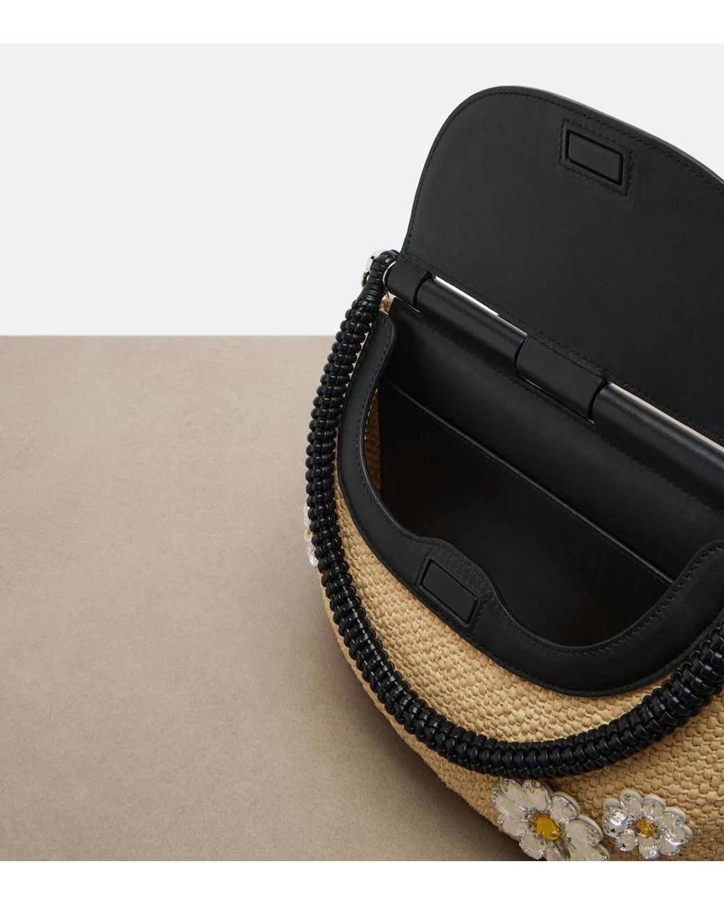 Loewe Black Paula's Ibiza Pescador Medium Top-Handle Bag