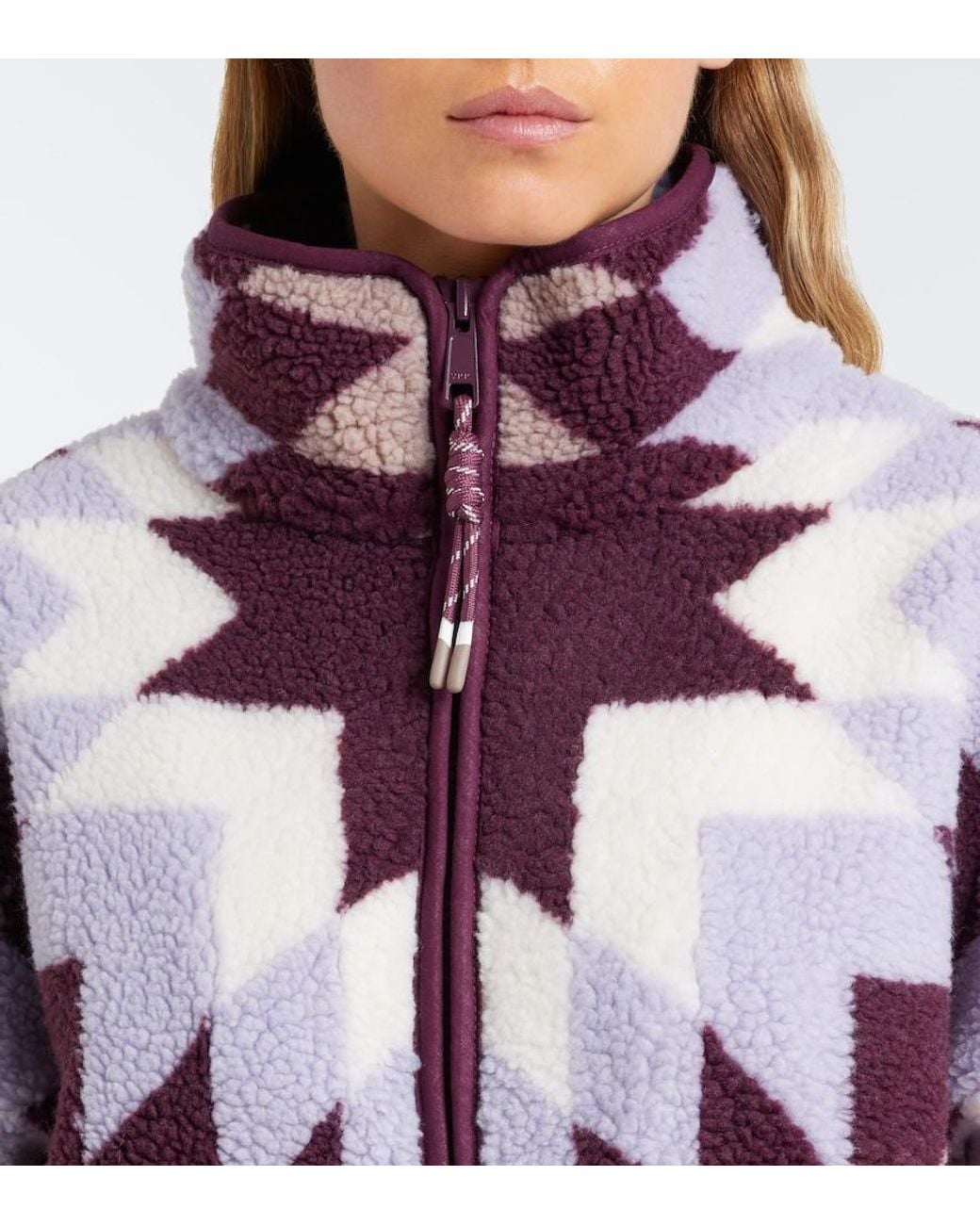 The Upside Multicolor Harlow Teddy Sweatshirt