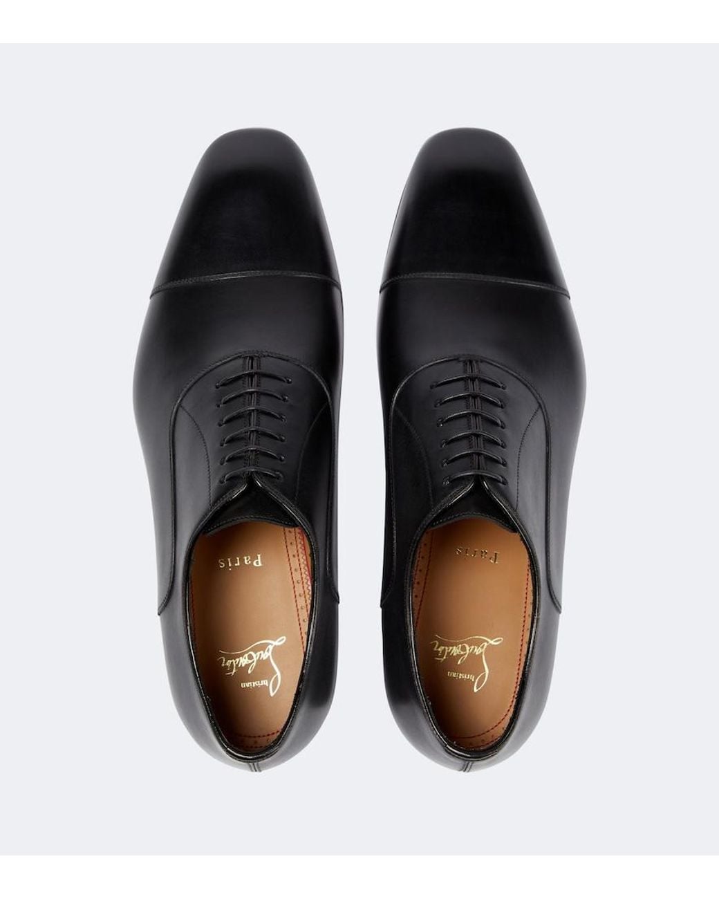 Christian Louboutin Black Greggo Flat Calf for men