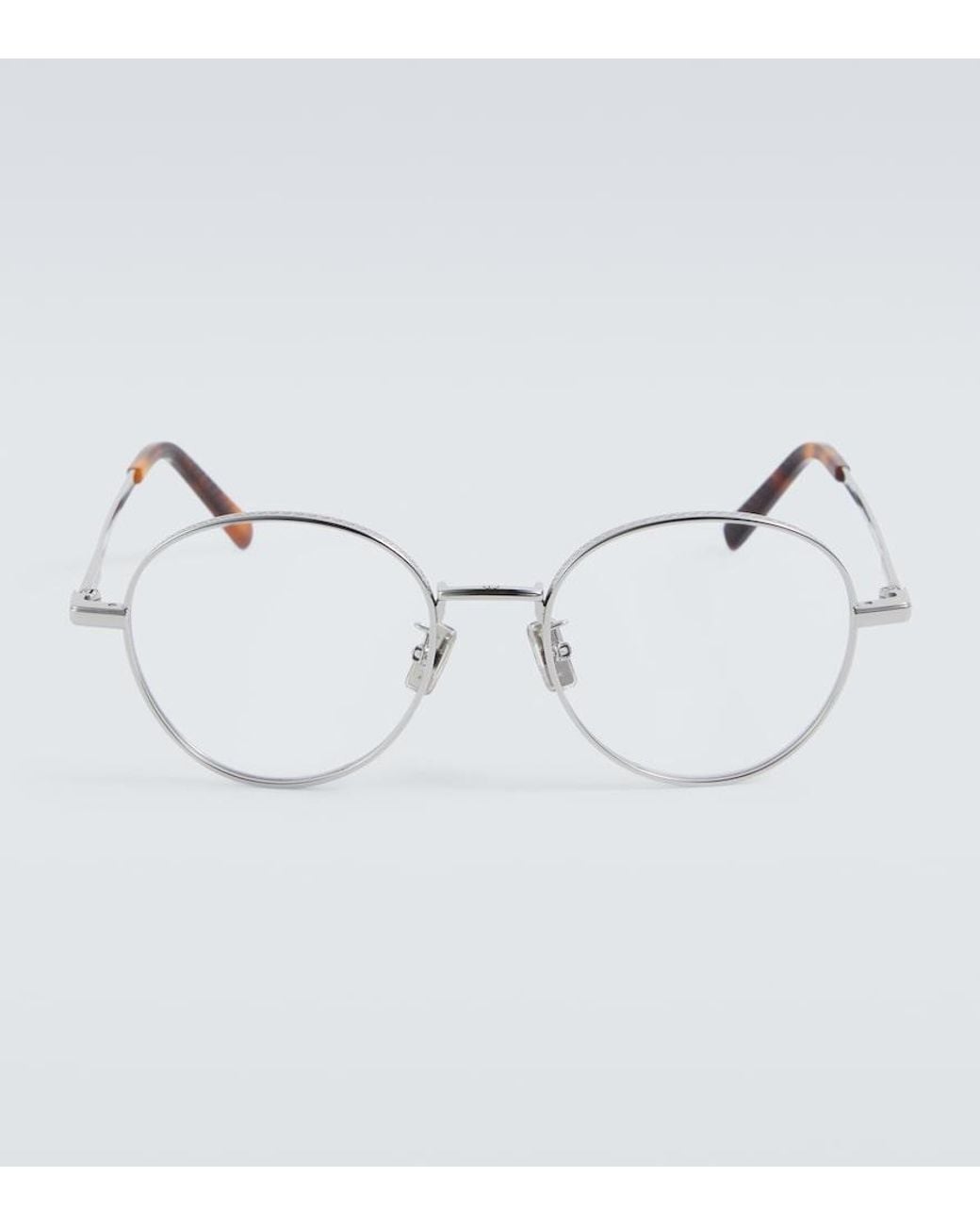 Dior Metallic Cd Diamondo R3U Round Glasses for men
