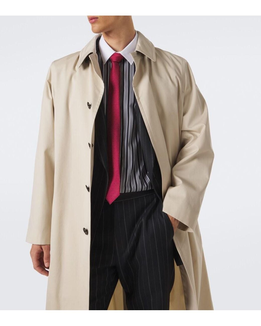 Tom Ford Red Silk Jacquard Tie for men