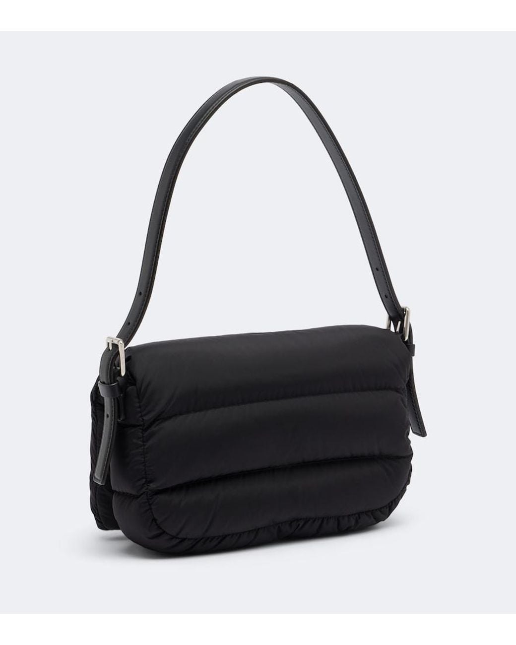 Moncler Black Caradoc Small Padded Shoulder Bag