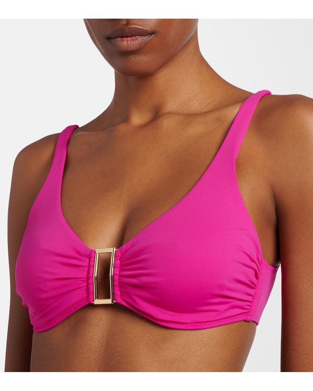 Melissa Odabash Pink Bikini-Oberteil Bel Air