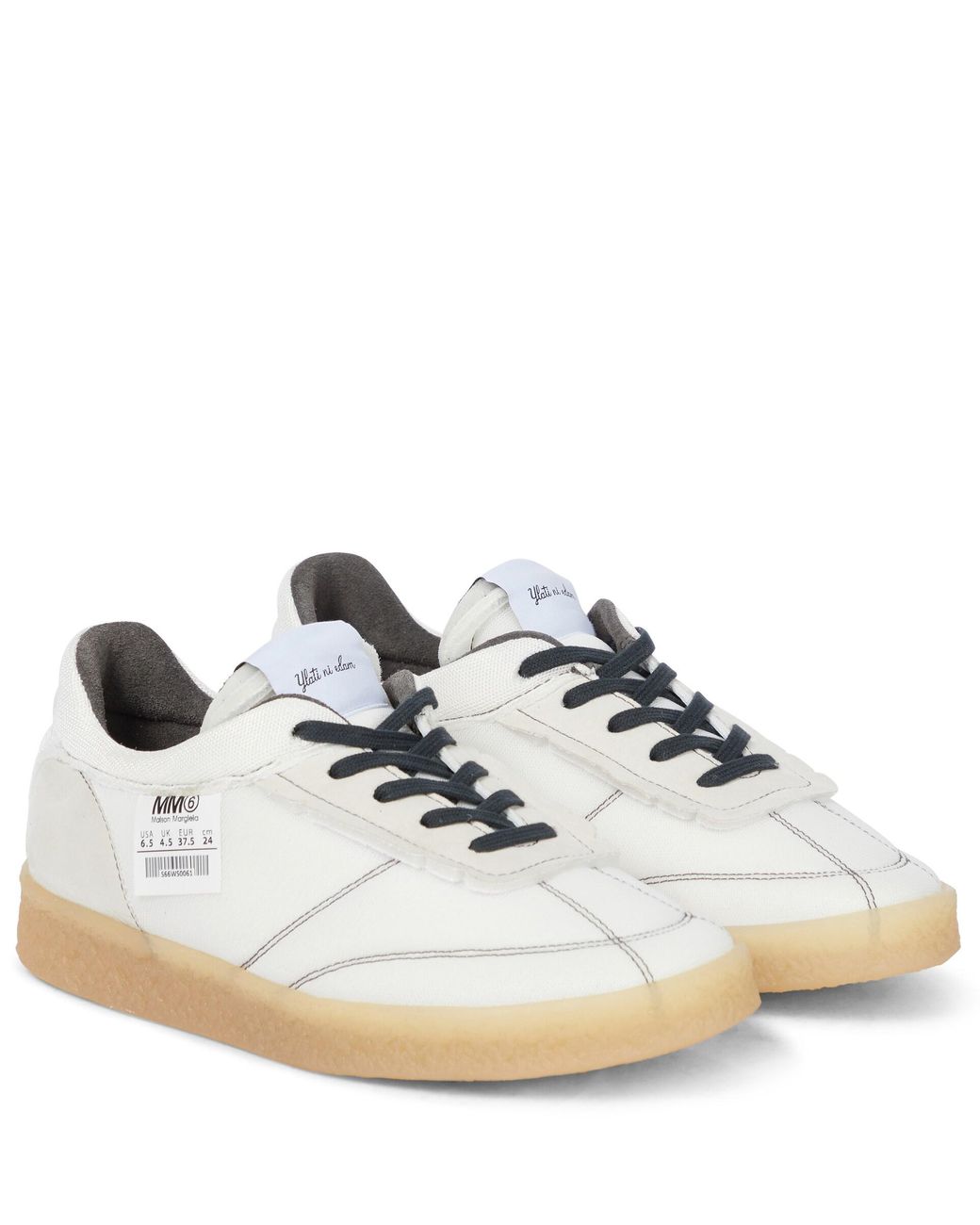 MM6 by Maison Martin Margiela Inside-out Court Sneakers | Lyst