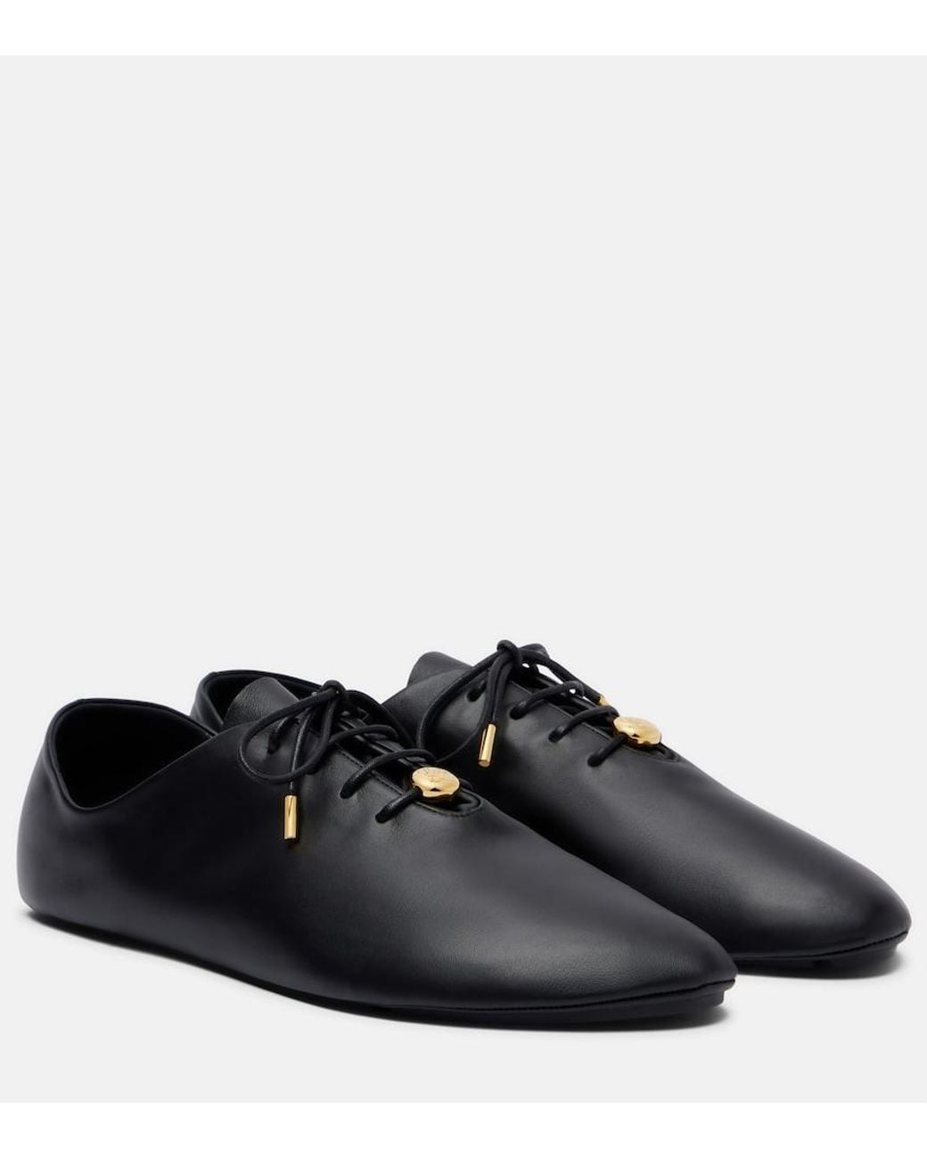 Loewe Black Pebble Soft Leather Sneakers
