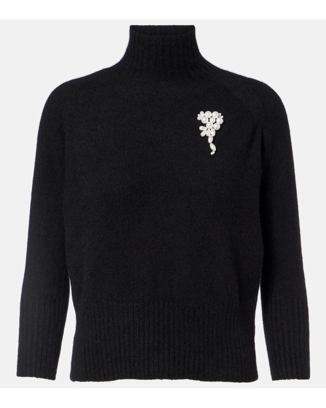 Pull En Cachemire A Ornements Simone Rocha en coloris Blue