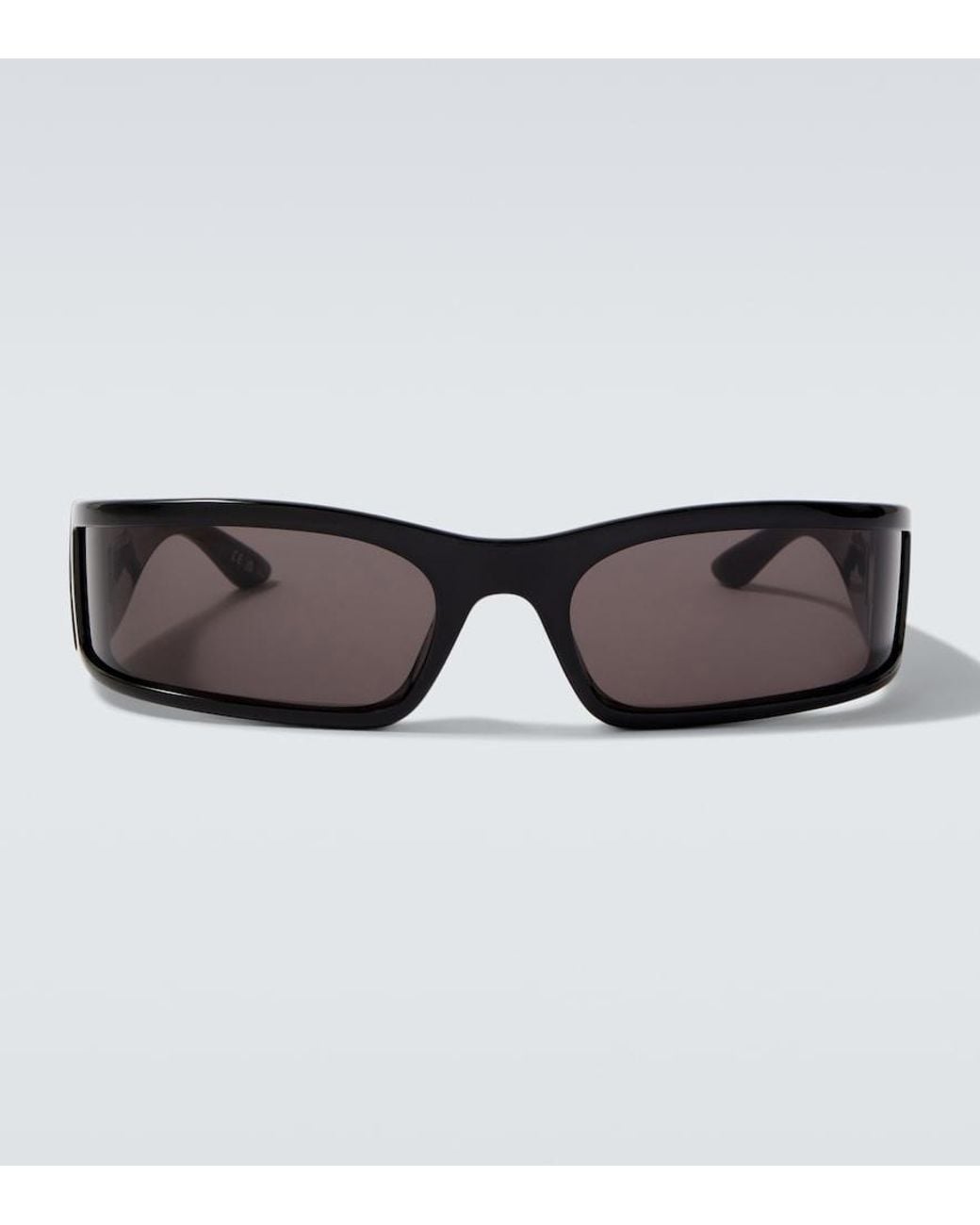 Balenciaga Brown Sunset Shield Sunglasses for men