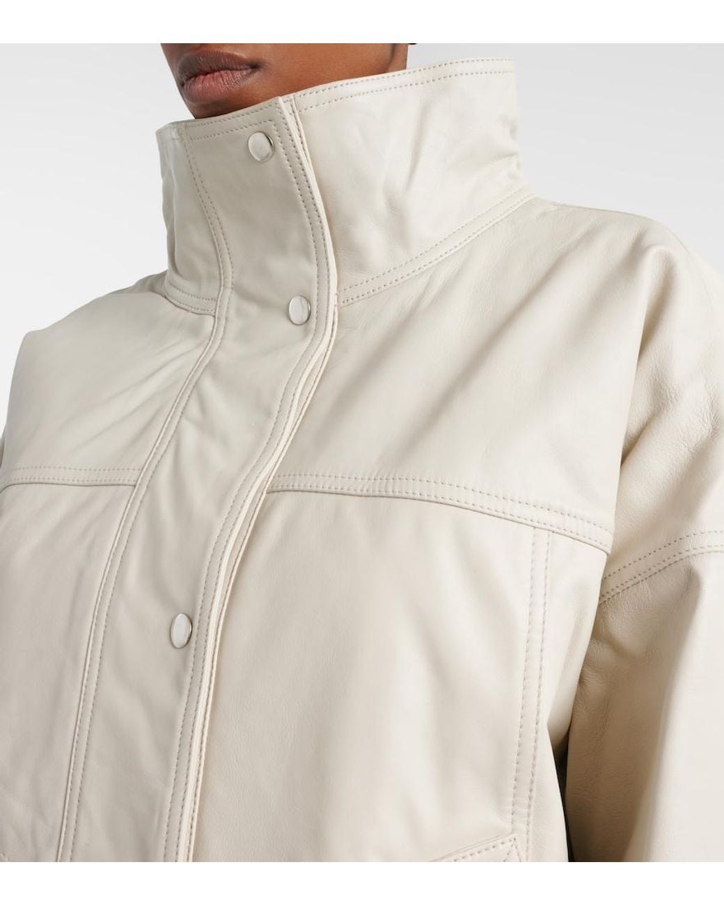 Bomber di Rohe in White