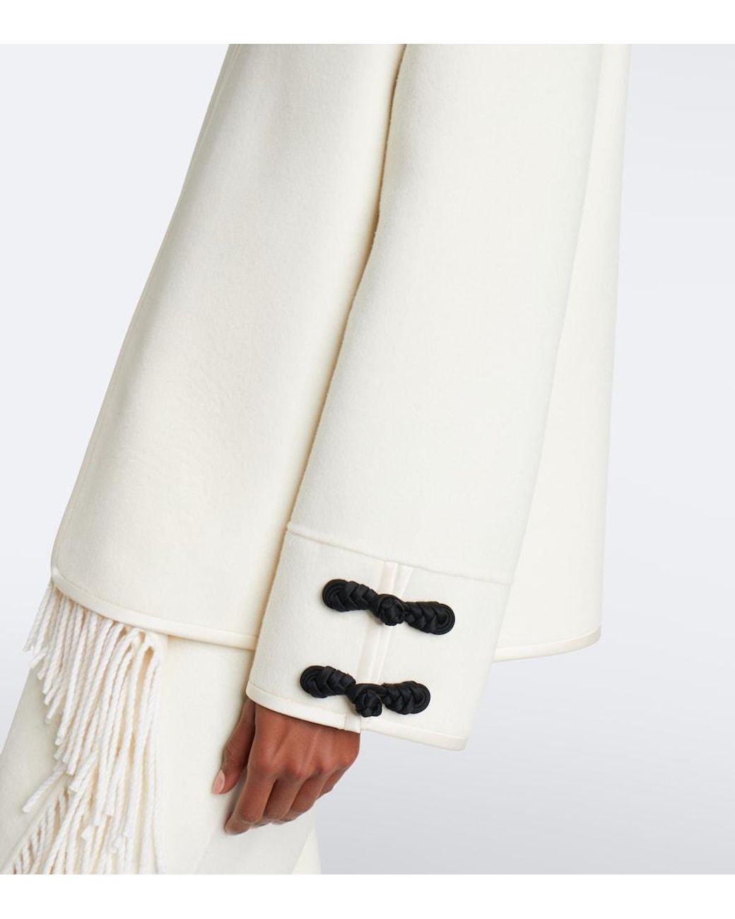 Rohe Natural Wool And Cashmere Jacket