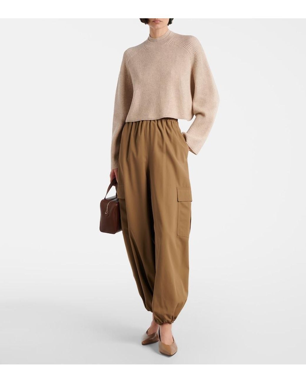 Pullover Funale di Max Mara in Natural