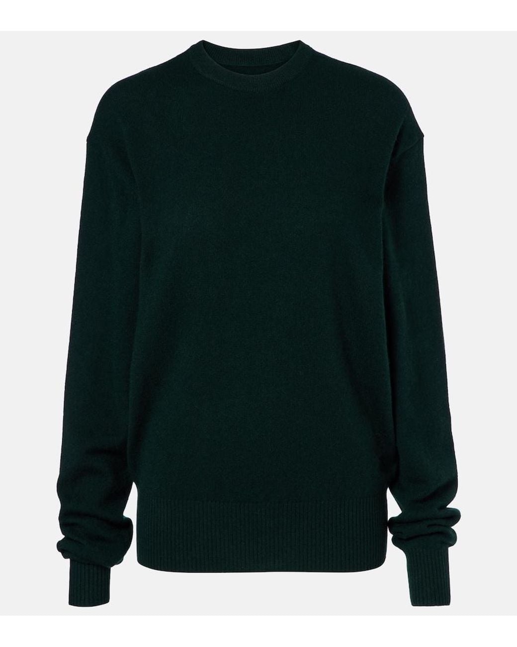 Totême Green Cashmere Sweater