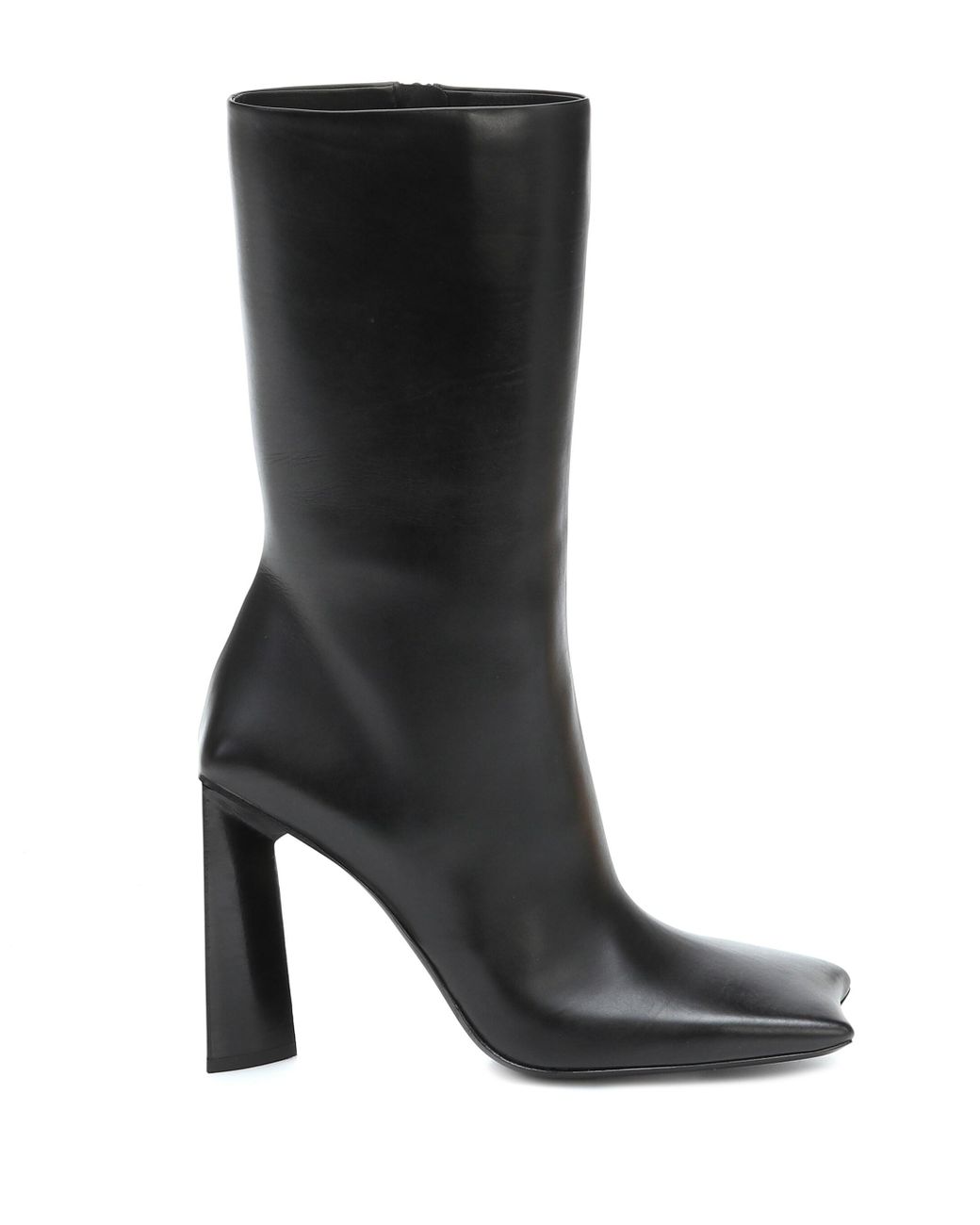 Balenciaga Moon Leather Boots in Black | Lyst
